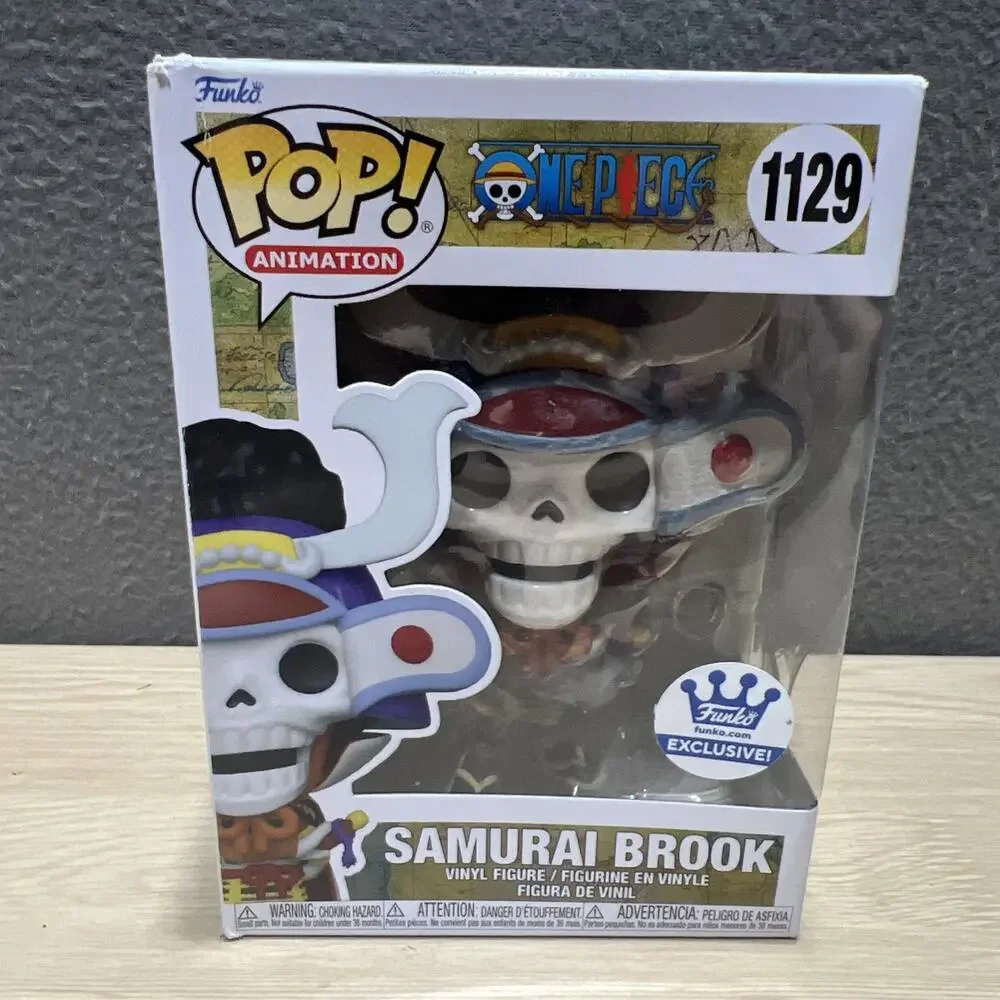 FUNKO POP! Animation One Piece Samurai Brook #1129 Shop Exclusive Read